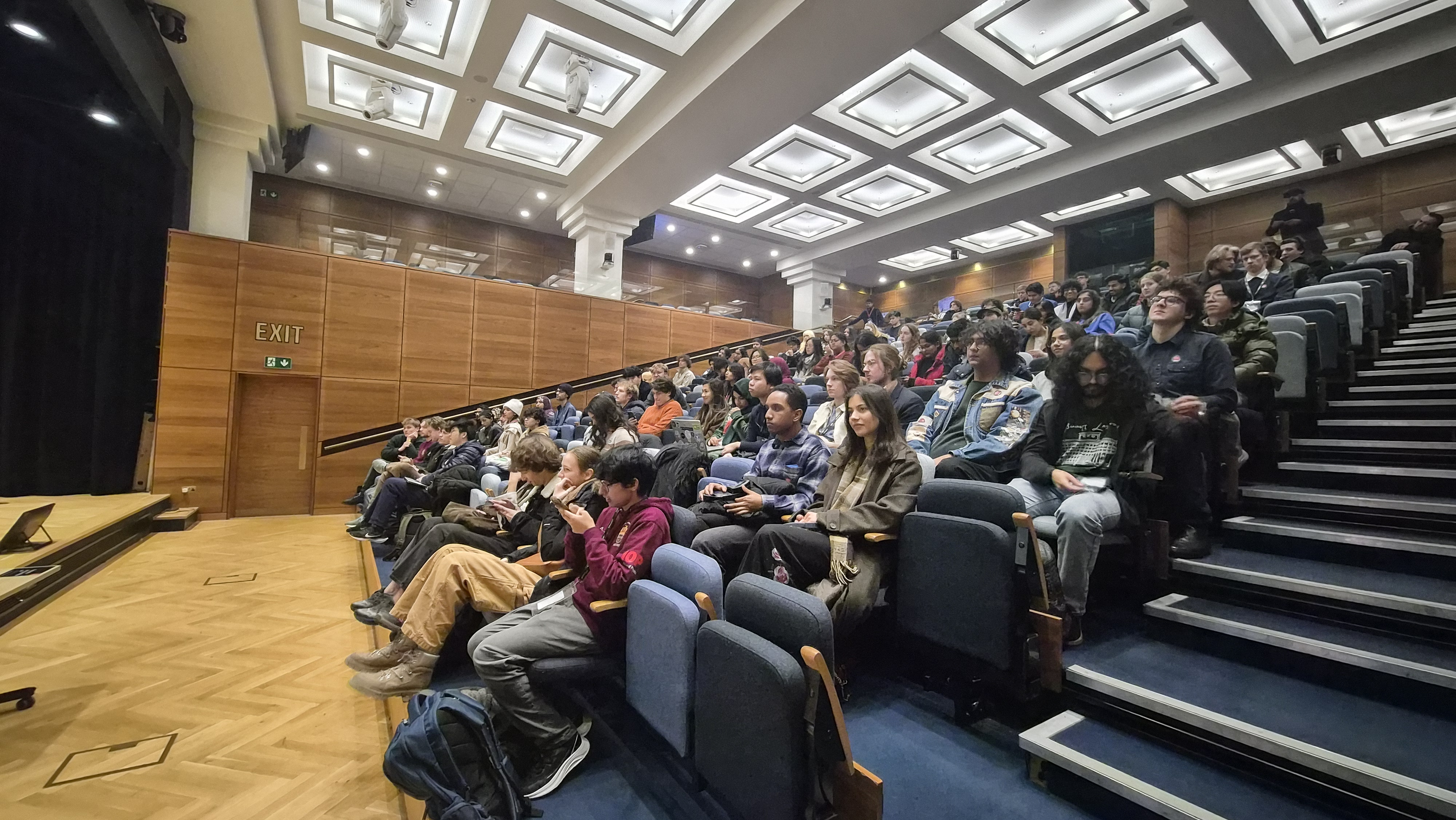 Attendee Gathering at Bush House